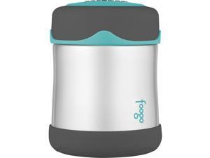 THERMOS FOOGO VACUUM INSULATED FOOD JAR 10OZ TEAL/SMOKE B3004TS2 THERMOS FOOGO VACUUM INSULATED FOOD JAR 10OZ TEAL/SMOKE B3004TS2