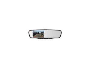 CRIMESTOPPER MIR045 REAR VIEW MIRROR 4 5 LCD DUAL VID INPUT CRIMESTOPPER MIR045 REAR VIEW MIRROR 4 5 LCD DUAL VID INPUT