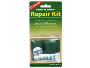 Coghlan's Plastic or Rubber Repair Kit, Includes Patches & .30 fl. oz. Cement