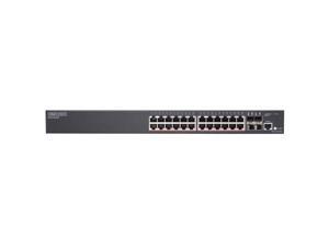 EDGECORE AMERICAS NETWORKING C ECS2100-28P 24 PORT 10/100/1000 MANAGED SMART POE SWITCH PLUS 4 SFP UPLINK PORTS EDGECORE AMERICAS NETWORKING C ECS2100-28P 24 PORT 10/100/1000 MANAGED SMART POE SWITCH PLUS 4 SFP UPLINK PORTS