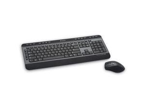 Verbatim 99788 Wireless Keyboard & 6Button Mouse Combo Black Hot Keys