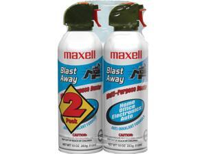 MAXELL 190026 BLAST AWAY MULTI PURPOSE DUSTER 2 PK MAXELL 190026 BLAST AWAY MULTI PURPOSE DUSTER 2 PK