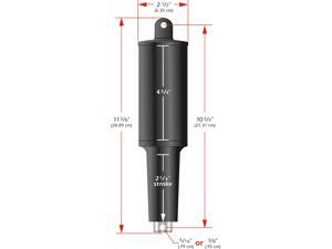 Lenco 101Xd Extreme Duty Actuator - 12V - 2-1/4" Stroke - 5/16" Hardware Lenco 101Xd Extreme Duty Actuator - 12V - 2-1/4" Stroke - 5/16" Hardware