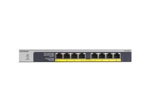 NETGEAR GS108LP 8-Port PoE/PoE+ Gigabit Ethernet Unmanaged Switch 60W PoE
