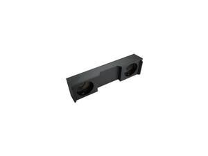 ATREND ENCLOSURES A15210CP 10 DUAL DOWNFIRING SUPER DEEP CARPETED ENCLOSURE - 1999-UP GM EXTENDED CAB