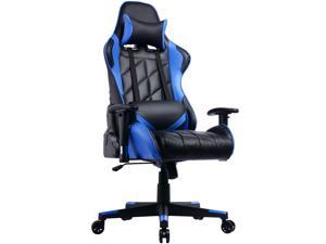 Prime Selection Products Office Gaming Chair; High Back, Reclining Backrest and Adjustable Armrests