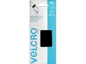 90726 VELCRO ONE WRAP TIES 8X1 2 BLACK 5PC 90726 VELCRO ONE WRAP TIES 8X1 2 BLACK 5PC