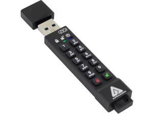 Apricorn ASK3 32GB USB3.2 Type -A Flash Drive Black Model ASK3-NX-32GB