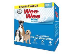 FOUR PAWS 100534716 White FOUR PAWS WEE-WEE PADS 200 PACK WHITE 22 X 23 X 0.1 FOUR PAWS 100534716 White FOUR PAWS WEE-WEE PADS 200 PACK WHITE 22 X 23 X 0.1
