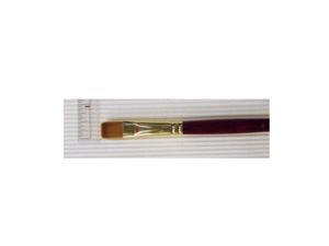 Princeton Brush 4000B-16 Series 4000 Synthetic Sable Brush, Bright, Size 16