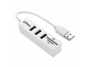 SOONHUA USB HUB Multifunctional USB 2.0 Splitter Port USB HUB Support SD Card Reader High Speed USB Combo For Computer Laptop SOONHUA USB HUB Multifunctional USB 2.0 Splitter Port USB HUB Support SD Card Reader High Speed USB Combo For Computer Laptop