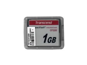 Transcend TS1GCF220I DHU 1GB 50p CF 220x Industrial Grade Transcend Compact Flash Card Clam