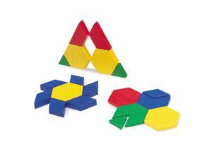 LEARNING RESOURCES LER0634 PATTERN BLOCKS MINI-SET-100/PK .5CM PLASTIC LEARNING RESOURCES LER0634 PATTERN BLOCKS MINI-SET-100/PK .5CM PLASTIC