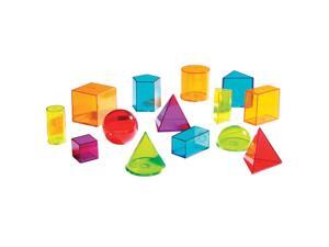 Learning Resources LER4331 View Thru Geometric Solids Learning Resources LER4331 View Thru Geometric Solids