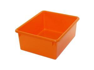 ROMANOFF STOWAWAY LETTER BOX ORANGE NO LID ROMANOFF STOWAWAY LETTER BOX ORANGE NO LID