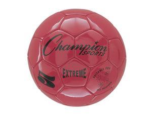 CHAMPION SPORTS SOCCER BALL SIZE 5 COMPOSITE RED