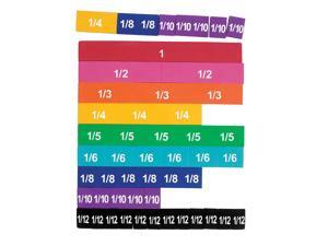 LEARNING RESOURCES LER0611 SOFT FOAM MAGNETIC RAINBOW FRACTION-TILES LEARNING RESOURCES LER0611 SOFT FOAM MAGNETIC RAINBOW FRACTION-TILES