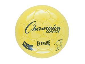 CHAMPION SPORTS SOCCER BALL SIZE 5 COMPOSITE YELLOW