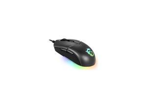 MSI Clutch GM11 5000dpi Opical Wired RGB Gaming Mouse, Black