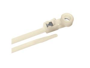 Ancor Mounting Self-Cutting Cable Ties - 8"- 20 Pack (Natural) Ancor Mounting Self-Cutting Cable Ties - 8"- 20 Pack (Natural)