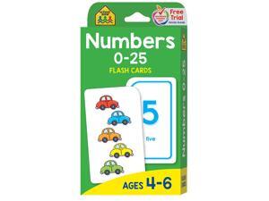 (12 Pk) Numbers 0-25 Flash Cards (12 Pk) Numbers 0-25 Flash Cards