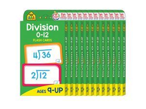 (12 Pk) Division 0-12 Flash Cards (12 Pk) Division 0-12 Flash Cards