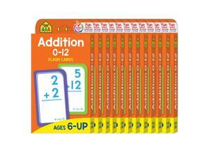 (12 Pk) Addition 0-12 Flash Cards (12 Pk) Addition 0-12 Flash Cards