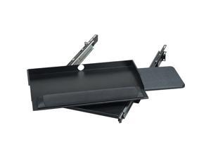 Black Box RM385 19" Sliding Pivoting Keyboard Tray with Mouse Tray