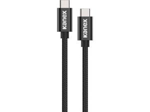 KANEX DURABRAID PREMIUM USB-C TO USB-C CHARGING CABLE K181-1089-BK2M KANEX DURABRAID PREMIUM USB-C TO USB-C CHARGING CABLE K181-1089-BK2M