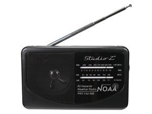 NIPPON PRT-742-WB Studio Z AM/FM/Weatherband 3 Band World Radio Receiver NIPPON PRT-742-WB Studio Z AM/FM/Weatherband 3 Band World Radio Receiver