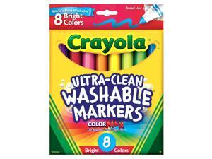 Crayola Broad Line Washable Markers - 8-Pack Crayola Broad Line Washable Markers - 8-Pack