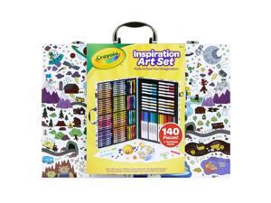 CRAYOLA INSPIRATION ART CASE 140 PIECE ART SET AGES 4PLUS CRAYOLA INSPIRATION ART CASE 140 PIECE ART SET AGES 4PLUS