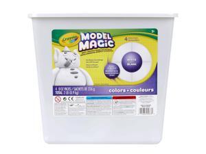 Binney & Smith 574400 Model Magic Self-Hardening Modeling Compound Four 8oz Pouches per Bucket White Binney & Smith 574400 Model Magic Self-Hardening Modeling Compound Four 8oz Pouches per Bucket White