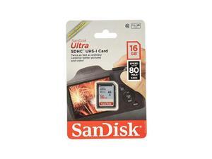 SanDisk Ultra 16 GB Class 10/UHS-I SDHC SDSDUNC016GAN6IN SanDisk Ultra 16 GB Class 10/UHS-I SDHC SDSDUNC016GAN6IN