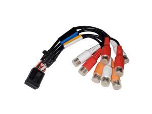 FUSION Wire Harness f/ MS-RA670 & MS-RA770 Stereo - Zone 1 & 2 (B Port-RCA)