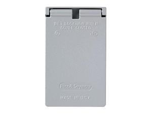 Pass & Seymour Flush Mount Cast Weatherproof Toggle Switch Cover w/ Gasket CA1-G Pass & Seymour Flush Mount Cast Weatherproof Toggle Switch Cover w/ Gasket CA1-G