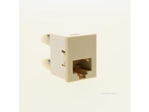 P&S Innovate Ivory Smooth Jack Cat3 RJ45 Category 3 8-Position T568A/B S38-I P&S Innovate Ivory Smooth Jack Cat3 RJ45 Category 3 8-Position T568A/B S38-I
