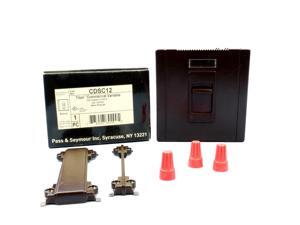 Pass and Seymour Brown Single Pole Variable Slide Fan Speed Control 120V CDSC12 Pass and Seymour Brown Single Pole Variable Slide Fan Speed Control 120V CDSC12