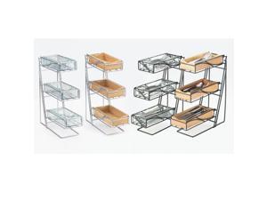 5.25W x 14D x 18H 3 Tier Flatware Display Bamboo Bins 1 Ct 5.25W x 14D x 18H 3 Tier Flatware Display Bamboo Bins 1 Ct