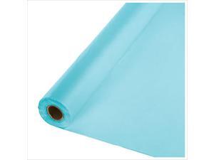 40 in x 100 ft Plastic Banquet Table Roll Pastel Blue 1 Ct 40 in x 100 ft Plastic Banquet Table Roll Pastel Blue 1 Ct
