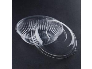 24 Oz PET Presenta Plastic Clear Bowl With Dome Lid 126 CT