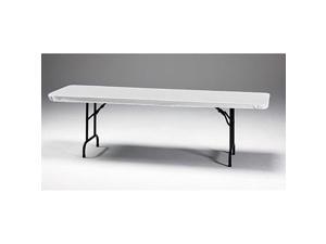 30 x 96 Plastic Stay Put Tablecover White/Case of 12 30 x 96 Plastic Stay Put Tablecover White/Case of 12