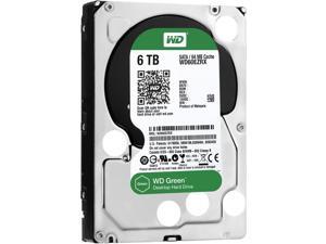 WD WD60EZRX Green Desktop WD60EZRX 6 TB Hard Drive - 3.5" Internal - SATA (SATA/600) WD WD60EZRX Green Desktop WD60EZRX 6 TB Hard Drive - 3.5" Internal - SATA (SATA/600)
