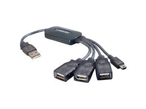 c2g/cables to go 27402 4-port usb 2.0 hub cable (11 inches)