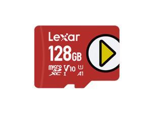 Lexar PLAY 128GB microSDXC UHS-I-Card, Up To 150MB/s Read, Compatible-with Nintendo-Switch, Portable Gaming Devices, Smartphones and Tablets (LMSPLAY128G-BNNNU)