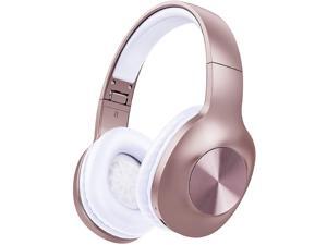 LETSCOM H10 ROSE GOLD Bluetooth 5.0 Headphones Over Ear with Deep bass, Hi-Fi Sound and Soft Earpads, Built-in Mic LETSCOM H10 ROSE GOLD Bluetooth 5.0 Headphones Over Ear with Deep bass, Hi-Fi Sound and Soft Earpads, Built-in Mic