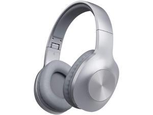 LETSCOM H10 SILVER Bluetooth 5.0 Headphones Over Ear with Deep bass, Hi-Fi Sound and Soft Earpads, Built-in Mic LETSCOM H10 SILVER Bluetooth 5.0 Headphones Over Ear with Deep bass, Hi-Fi Sound and Soft Earpads, Built-in Mic
