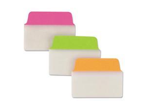 Ultra Tabs Repositionable Tabs 2 x 1 1/2 Neon: Green Orange Pink 48/Pack Ultra Tabs Repositionable Tabs 2 x 1 1/2 Neon: Green Orange Pink 48/Pack