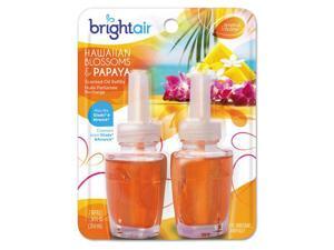 Electric Scented Oil Air Freshener Refill, Hawaiian Blossoms and Papaya, 2/Pack BRI900256PK Electric Scented Oil Air Freshener Refill, Hawaiian Blossoms and Papaya, 2/Pack BRI900256PK