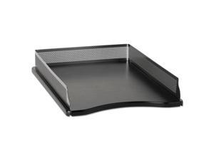 Rolodex Distinctions Self-Stacking Desk Tray Metal/Black E22615 Rolodex Distinctions Self-Stacking Desk Tray Metal/Black E22615